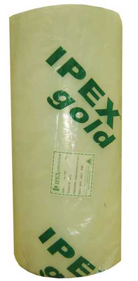 Clear IPEX Machine Stretch Film Roll, 500mm x 1800m, 21mu thickness, ideal for robust packaging and automatic wrappers.