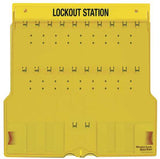 Master Lock 1484B Covered Lockout Station-Wall Mounted-20 Locks Capacity (Each)