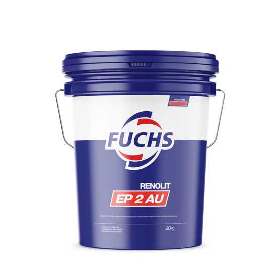 Fuchs Renolit EP 2 AU Grease 20kg, a premium lithium grease for extreme pressure lubrication and protection in heavy machinery.