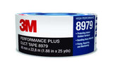 Slate blue 3M duct tape roll, 48mm x 23m, designed for durable, UV-resistant applications indoors and outdoors.