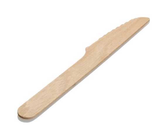 Wooden Knife - 16cm - 100 - Pack