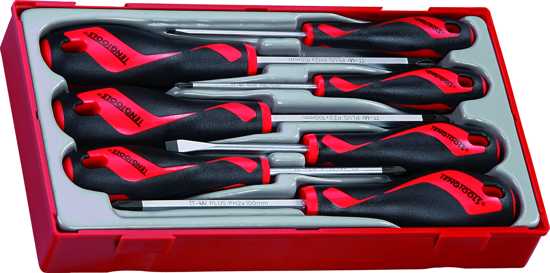 Teng 7pc Mega Drive Screwdriver Set (Each)