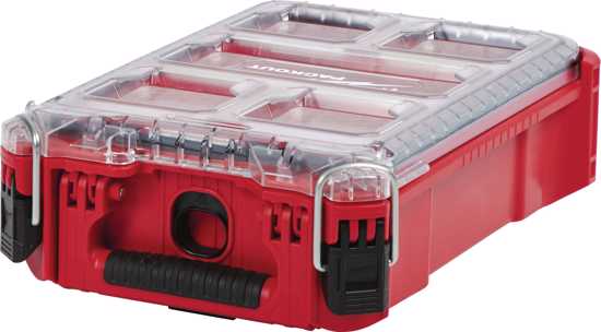 Milwaukee PACKOUT Compact Organiser-240 x 390 x 110mm-Each