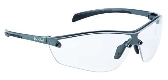 Bolle Silium+ Safety Glasses, Clear Lens (Each)