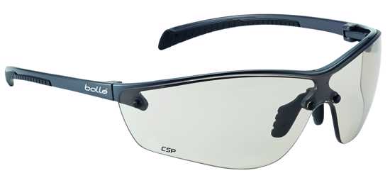 Bolle Silium+ Safety Glasses, CSP Lens (Pair)