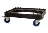 Enviro Heavy Duty Skate in black, designed for 600kg loads, featuring durable castors and brakes for safe, efficient transport.