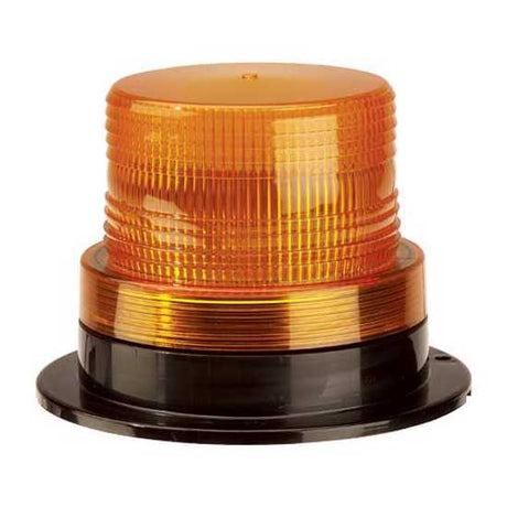 Amber Narva LED Beacon Strobe Light 85368A, Class 1 approved, 12-80V, IP65, features quad flash at 80 flashes/min.