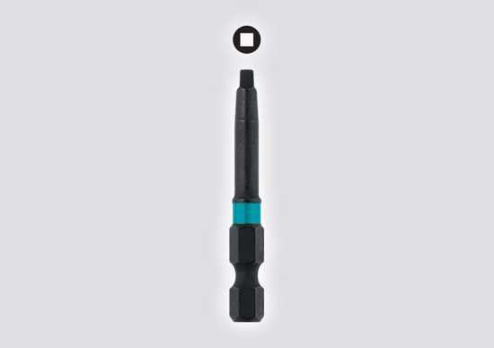 Makita ImpactX Square #1 Power Bit 50mm 2PK (Each)