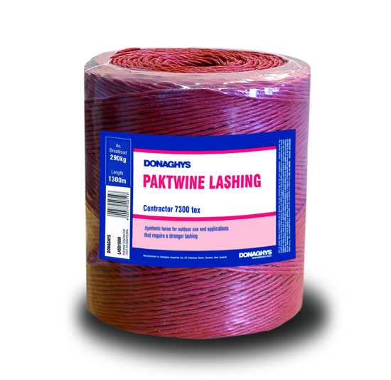Bright orange synthetic twine roll for heavy-duty tying, featuring high strength, lightweight, and chemical resistance.