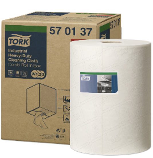 Tork 570 Industrial Heavy Duty Cleaning Cloth Roll - 38cm x 32cm (Case)