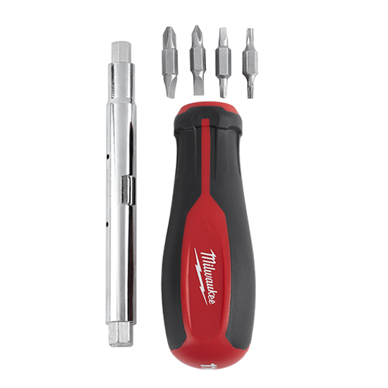 Milwaukee Screwdriver Multi Bit 11 in 1 (Each)