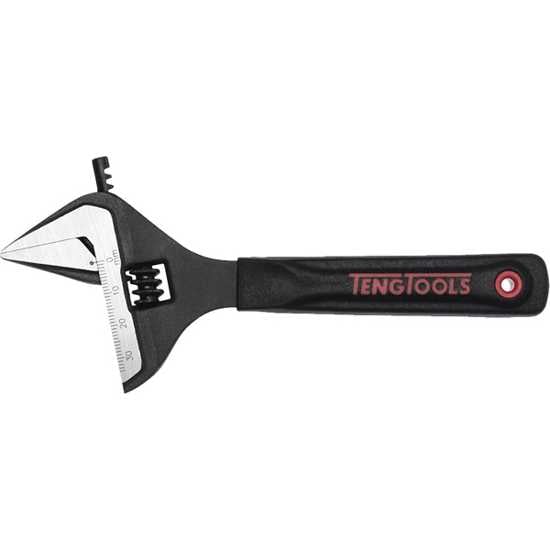 Teng 10"/250mm Wide Jaw Adjustable Wrench-Each