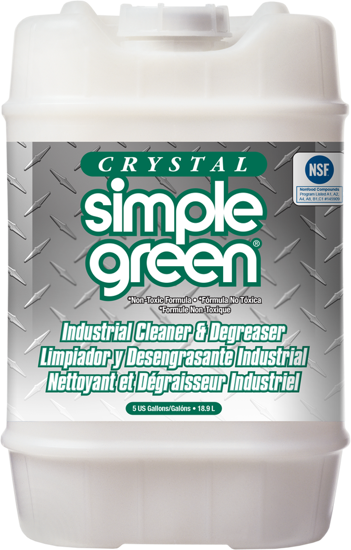 Crystal Simple Green Industrial Cleaner Degreaser-20L-Bottle