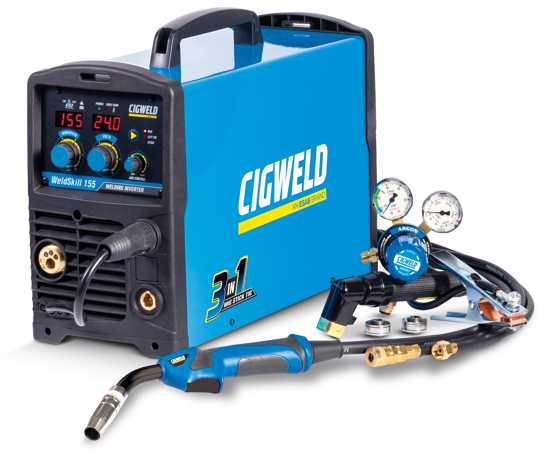 Cigweld Weldskill 155 Multiprocess Welder-Each