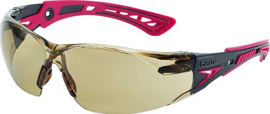 Bolle Rush+ Safety Glasses, Twilight Lens (Pair)