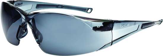 Bolle Rush Safety Glasses, Smoke Lens (Each)