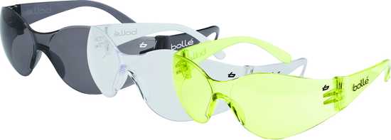 Bolle Bandido Safety Glasses feature a durable wrap-around design, UV protection, and impact resistance for reliable eye safety.