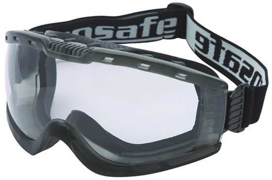 Prosafe Petrel Safety Goggles with clear lenses, anti-fog, and anti-scratch features, designed for comfort and safety.