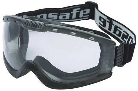 Prosafe Petrel Safety Goggles with clear lenses, anti-fog, and anti-scratch features, designed for comfort and safety.