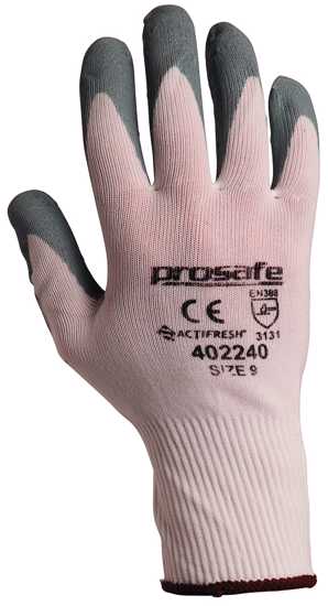 Prosafe Nitrilon Flex Gloves in sizes 7-11, offering grip, comfort, and protection for assembly, engineering, and general tasks.