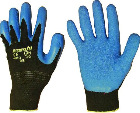 Prosafe Premium Gripper Gloves in XL, featuring latex-coated durable shell for superior grip and protection in tough tasks.