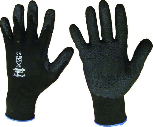 Prosafe Wave Gripper Gloves size 8: Durable nitrile-coated gloves for superior grip, oil resistance, and dexterity in manual tasks.
