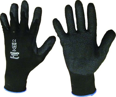 Prosafe Wave Gripper Gloves size 8: Durable nitrile-coated gloves for superior grip, oil resistance, and dexterity in manual tasks.