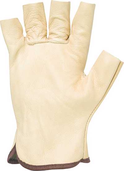 Prosafe G3 Rigger open finger gloves in Large and XL, crafted from durable leather for superior dexterity and comfort.
