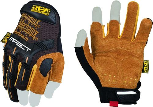 Fingerless Leather M-Pact Framer Gloves in Small, designed for dexterity, protection, and comfort in woodworking and construction.