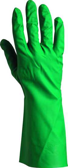 Prosafe Chemical Interface Nitrile Gloves in size 8-11, featuring embossed grip, 33cm cuff, and FDA compliance for food safety.