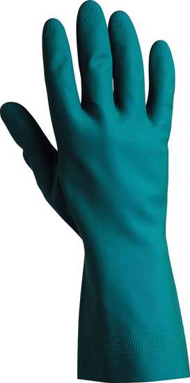 Prosafe Chemical Interface Nitrile Gloves (Size 7-11) with embossed grip, 33cm cuff for enhanced protection and dexterity.