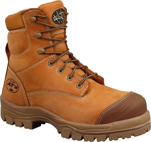 Oliver 45-632Z Zip Sided Non Metallic Safety Boots - Wheat (Size 11)