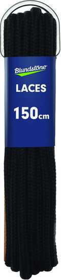 Premium black 150cm shoe laces for Blundstone and John Bull boots, combining durability with style for any occasion.