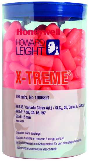 X-Treme Earplug Hand Dispenser-100 pairs-Each