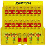 Master Lock 1484B Covered Lockout Station-Wall Mounted-20 Locks Capacity (Each)