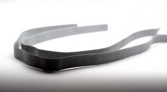 Grey replacement strap for 3M Half Face Reusable Respirator 7500 Series, ensuring a secure and comfortable fit.