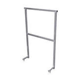 Easy Access Adjustable Work Platform 850mm with 6 height settings, lightweight design, and optional guardrail for safety.