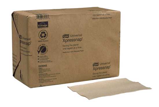 Tork Xpressnap N4 Universal Napkin Natural - 216mm x 330mm - 500 - Pack