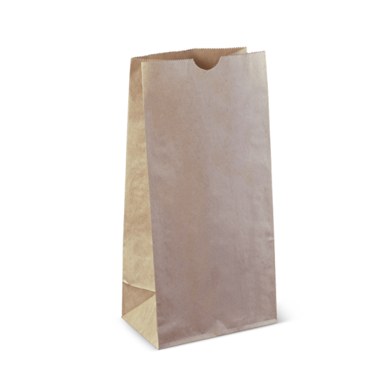 #8 Block Bottom Light Duty Paper Bag-315x154x100mm-1000-Pack