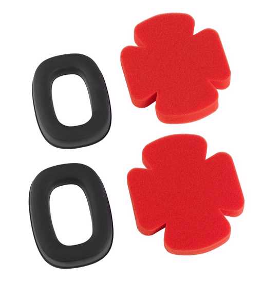 VeriShield Hygiene Kit VS130HK, featuring a high visibility helmet attachment and earmuff for enhanced safety in industrial environments.