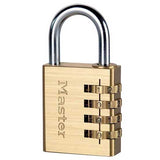 Master Lock Brass Combination Padlock 40mm (Each)