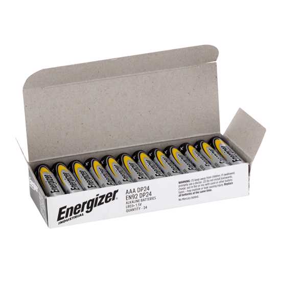 Energizer Industrial AAA Bulk 24 Pack (Box)