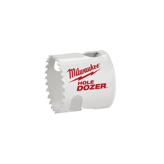 Milwaukee 59mm Holedozer holesaw blade with Rip Guard technology for durable, efficient cutting through various materials.