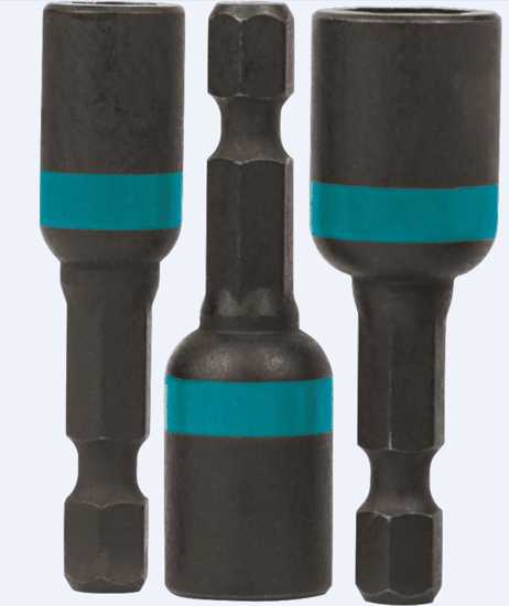 Makita ImpactX 45mm Nutsetters - Pack of 3