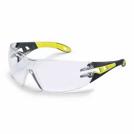 Lightweight protective eyewear for smaller faces with anti-fog lenses, ergonomic fit, and eco-friendly design.