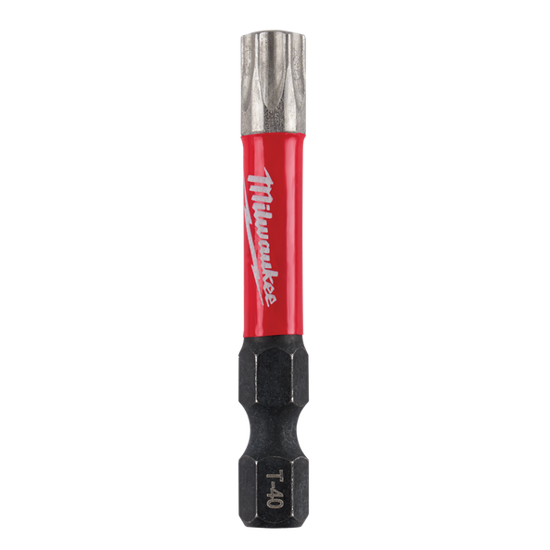 Milwaukee Shockwave Power Bit Torx T40 2" (Each)