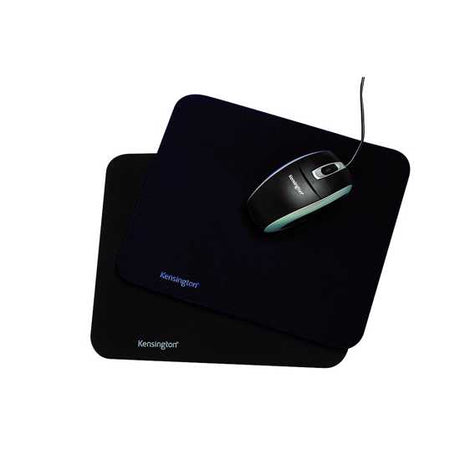 Kensington Basic Mouse Pad in black, measuring 260mm x 222mm x 6mm, designed for smooth, comfortable mousing.