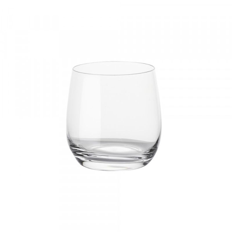 Elegant set of 6 lead-free crystal glasses, 359ml, perfect for serving wines and cocktails, ideal for gifting.