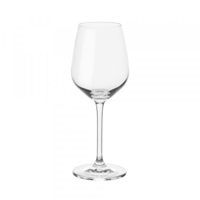 Elegant set of 6 lead-free crystal wine glasses, 388ml, perfect for enhancing your wine experience in style.