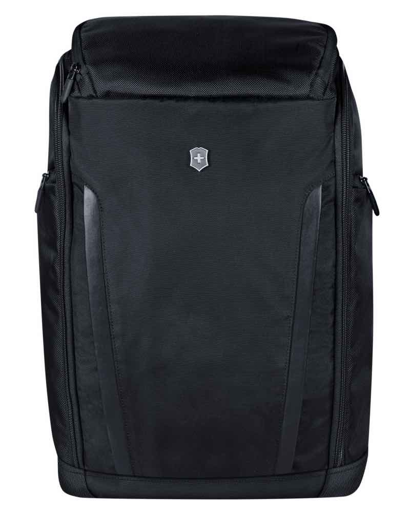 Victorinox Altmont 3.0 Professional Fliptop Laptop Backpack features durable fabric, organized compartments, and sleek design for professionals.